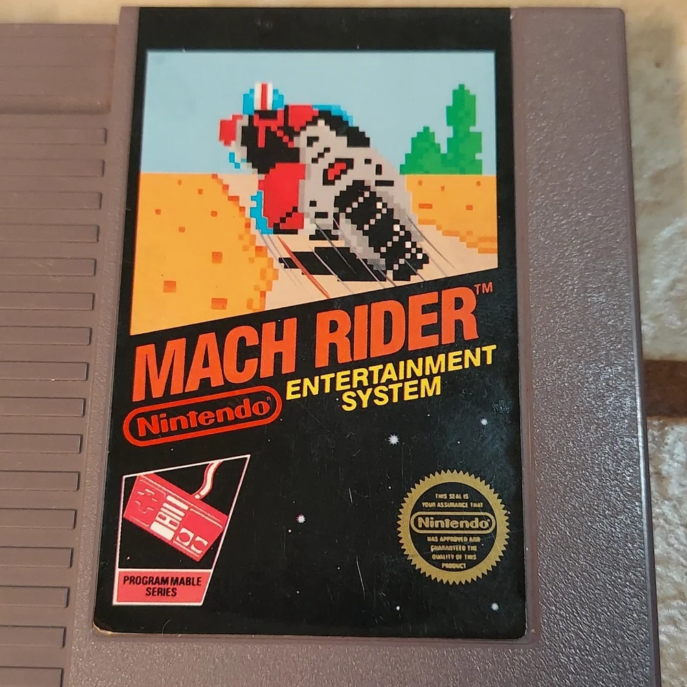 Nintendo NES Mach Rider Game - Picture 8 of 9